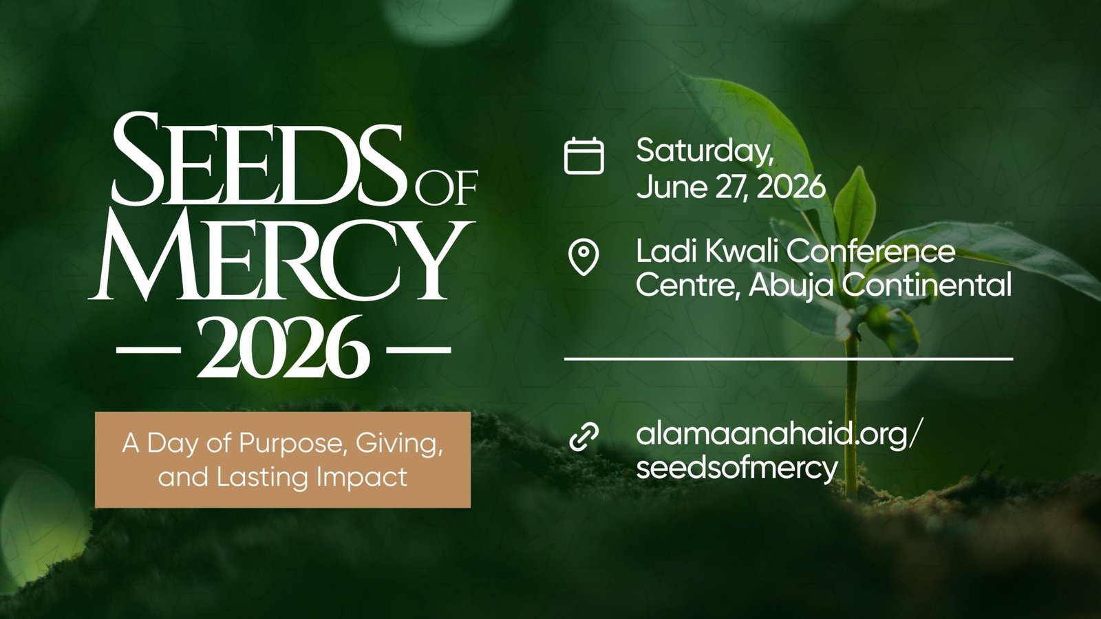 Seeds of Mercy